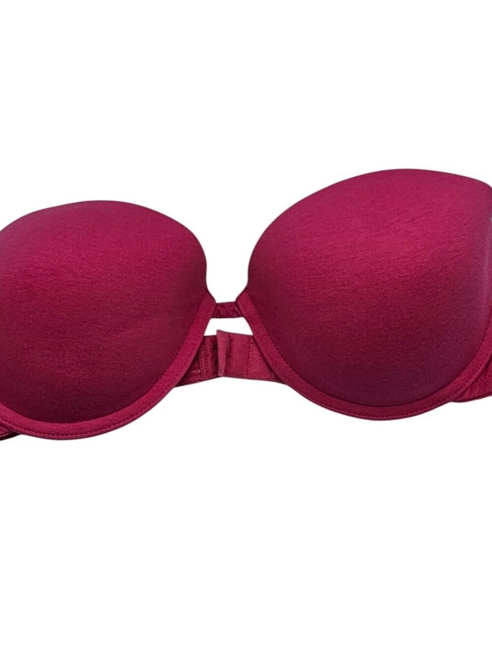 Xhilaration Womens Sz 36C Padded Push Up Strapless Bra Solid Pink